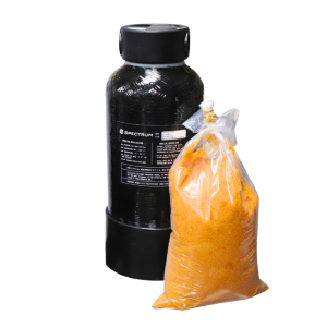 4.6 litre vessel (inc DI resin and distribution head)